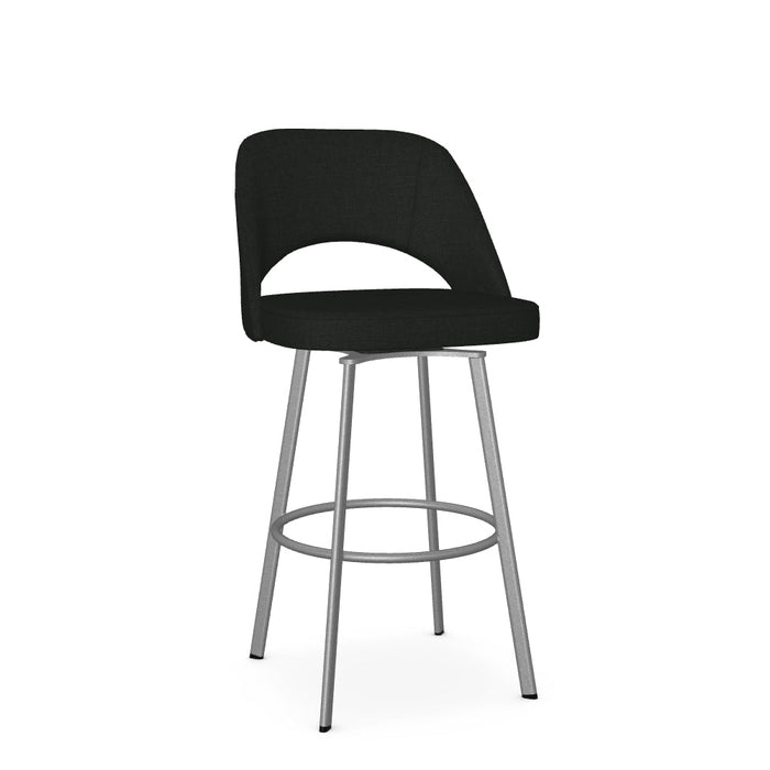 Scarlett Swivel Bar Stool - Upholstered