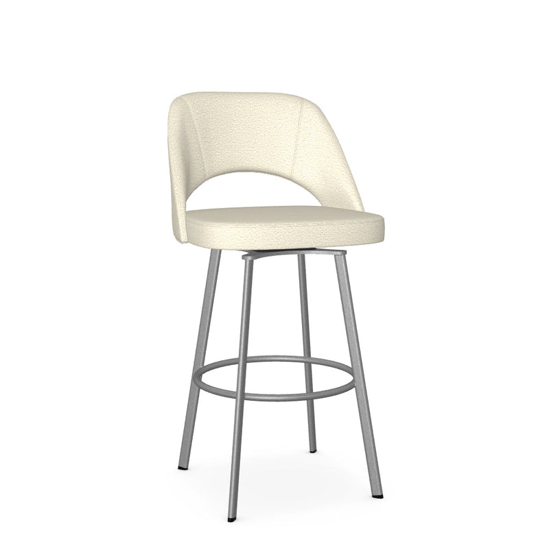 Scarlett Swivel Bar Stool - Upholstered