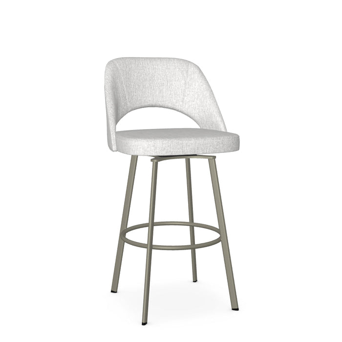 Scarlett Swivel Bar Stool - Upholstered