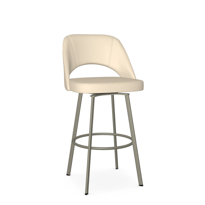 Scarlett Swivel Bar Stool - Upholstered