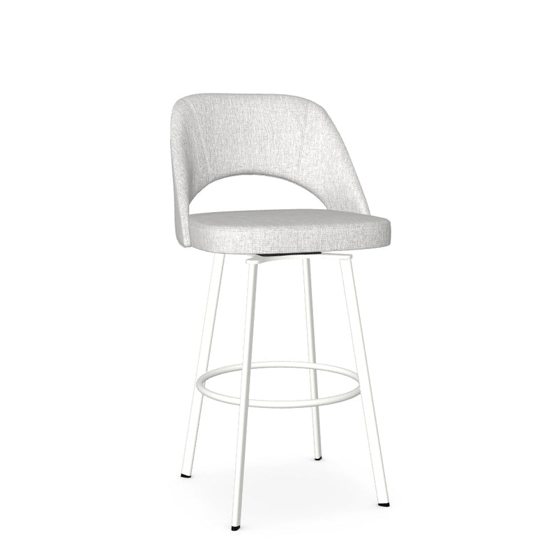 Scarlett Swivel Bar Stool - Upholstered