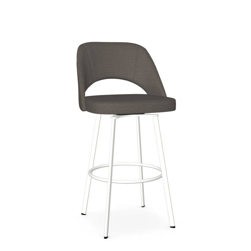 Scarlett Swivel Bar Stool - Upholstered
