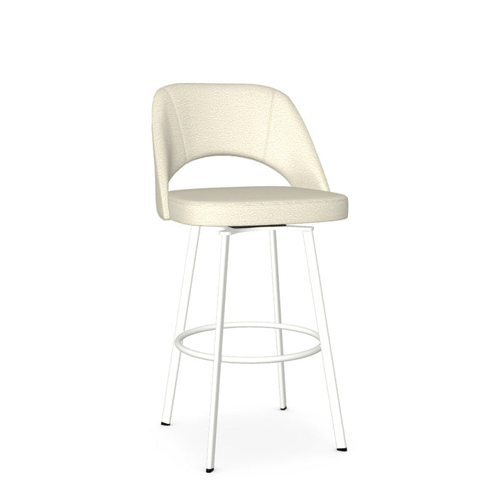 Scarlett Swivel Bar Stool - Upholstered