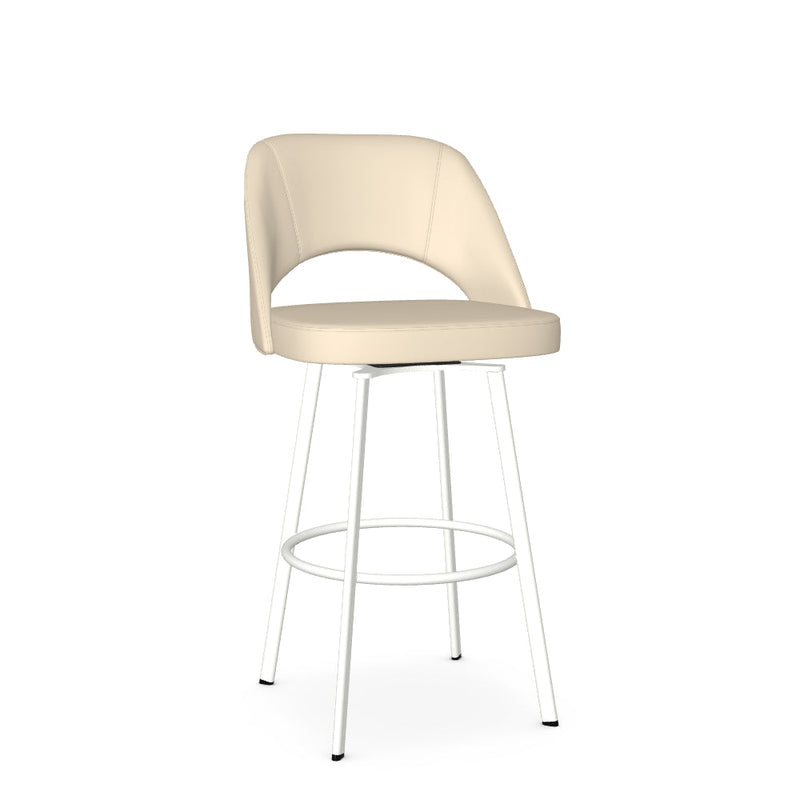 Scarlett Swivel Bar Stool - Upholstered