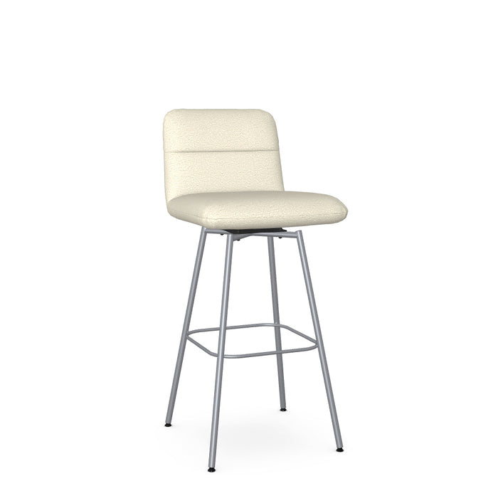 Niles Swivel Bar Stool - Upholstered