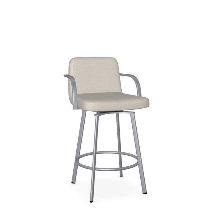 Tricia Swivel Counter Stool - Upholstered