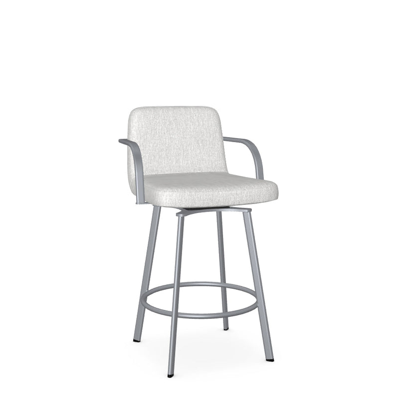 Tricia Swivel Counter Stool - Upholstered