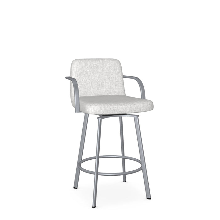 Tricia Swivel Counter Stool - Upholstered