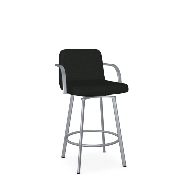 Tricia Swivel Counter Stool - Upholstered