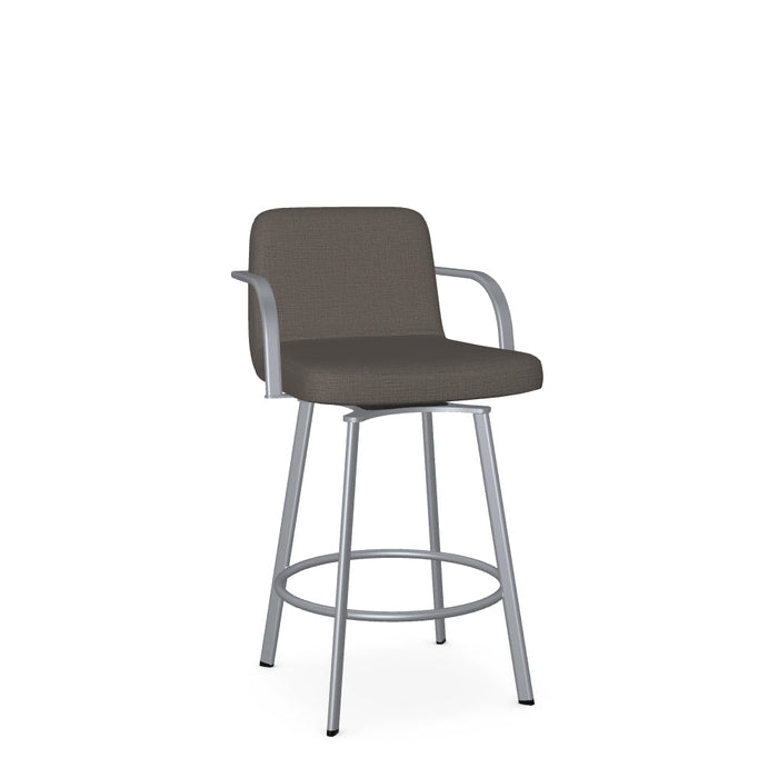 Tricia Swivel Counter Stool - Upholstered