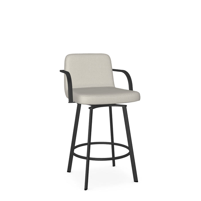 Tricia Swivel Counter Stool - Upholstered
