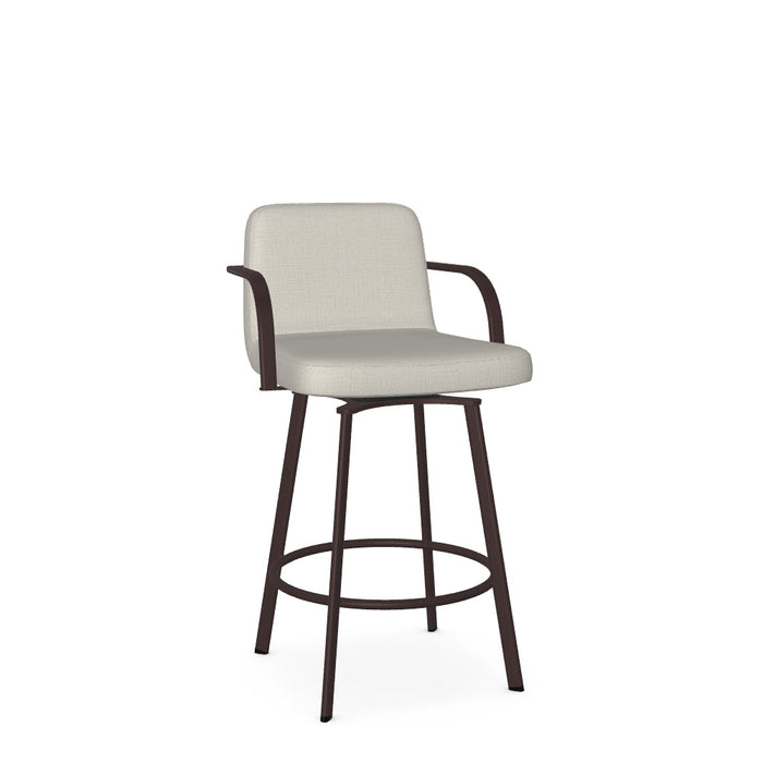 Tricia Swivel Counter Stool - Upholstered