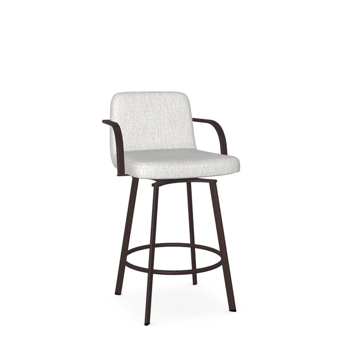 Tricia Swivel Counter Stool - Upholstered
