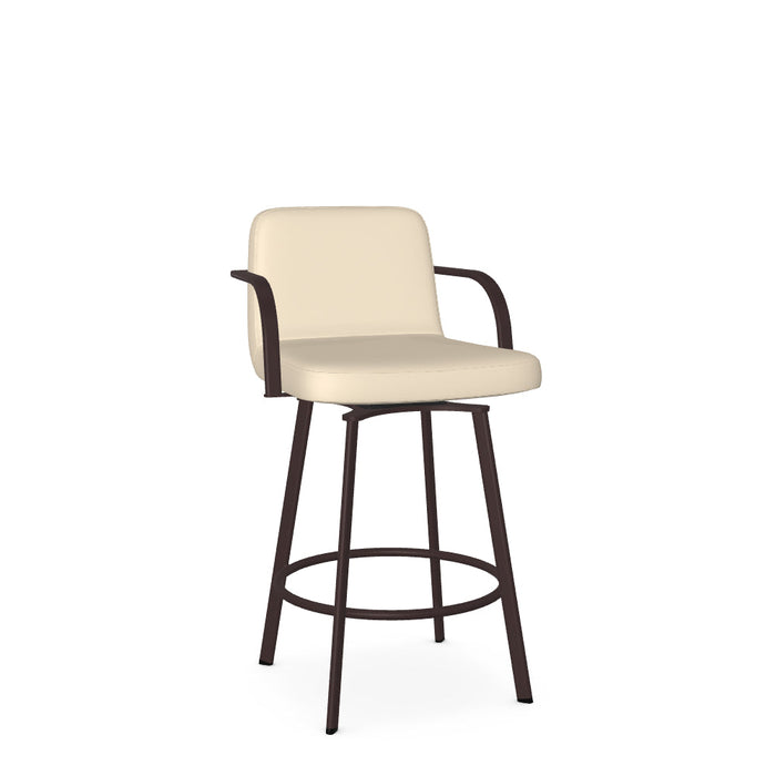 Tricia Swivel Counter Stool - Upholstered