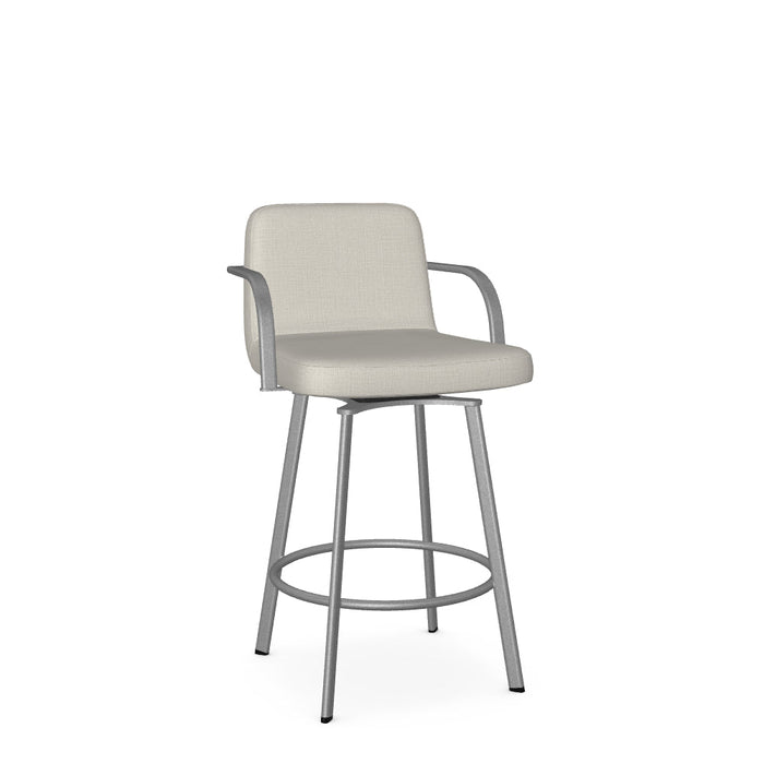 Tricia Swivel Counter Stool - Upholstered