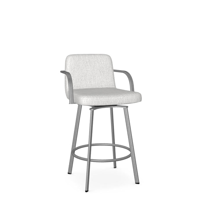 Tricia Swivel Counter Stool - Upholstered