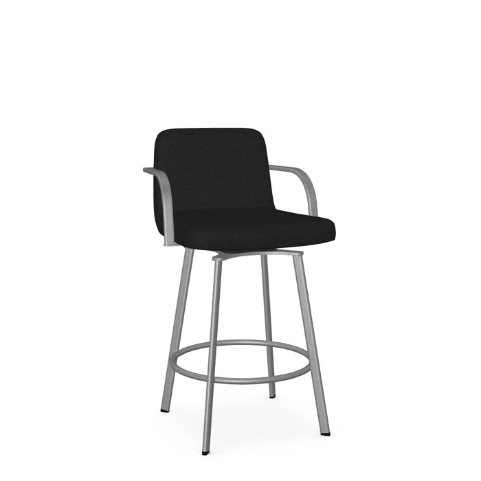 Tricia Swivel Counter Stool - Upholstered