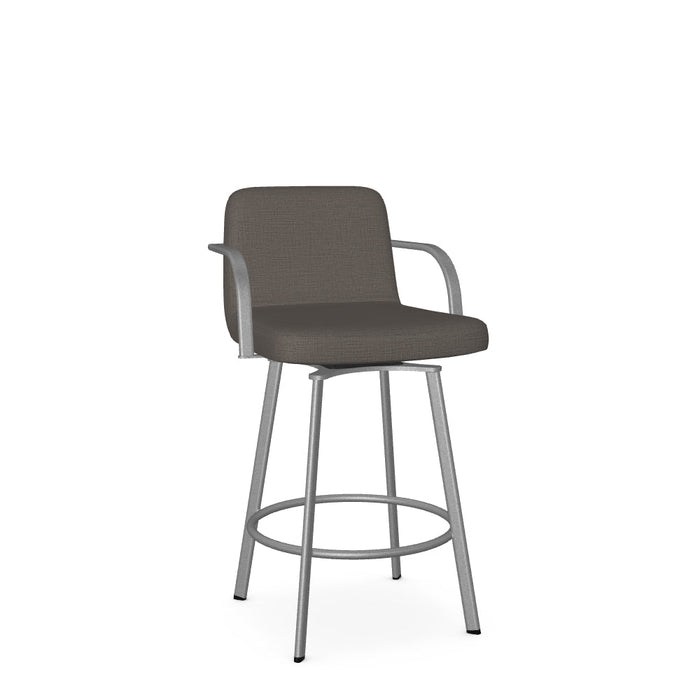 Tricia Swivel Counter Stool - Upholstered