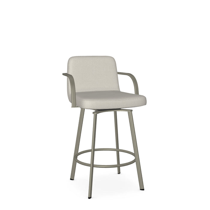 Tricia Swivel Counter Stool - Upholstered
