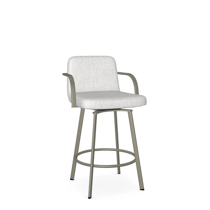 Tricia Swivel Counter Stool - Upholstered