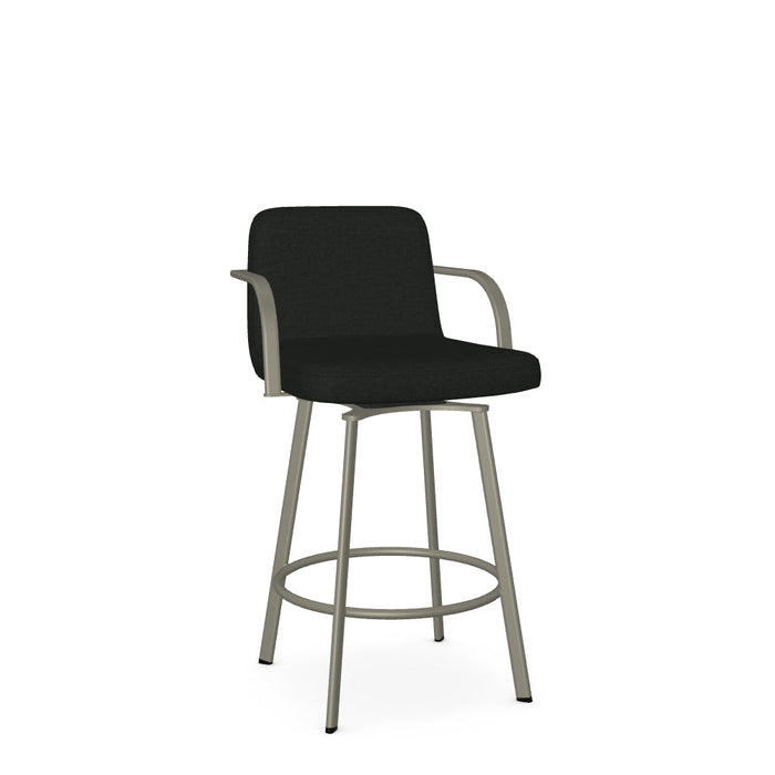 Tricia Swivel Counter Stool - Upholstered