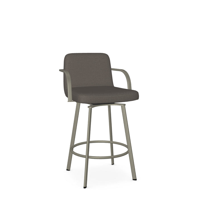 Tricia Swivel Counter Stool - Upholstered