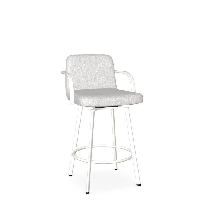 Tricia Swivel Counter Stool - Upholstered