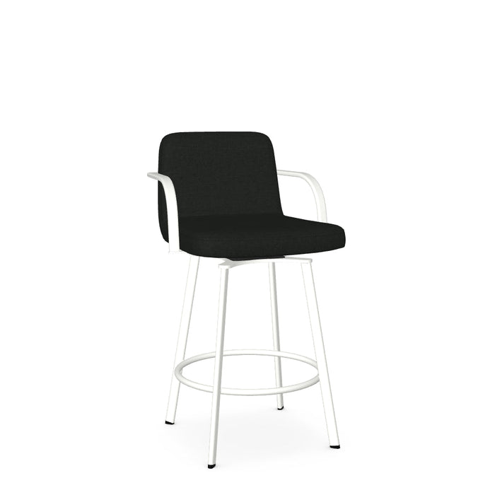 Tricia Swivel Counter Stool - Upholstered