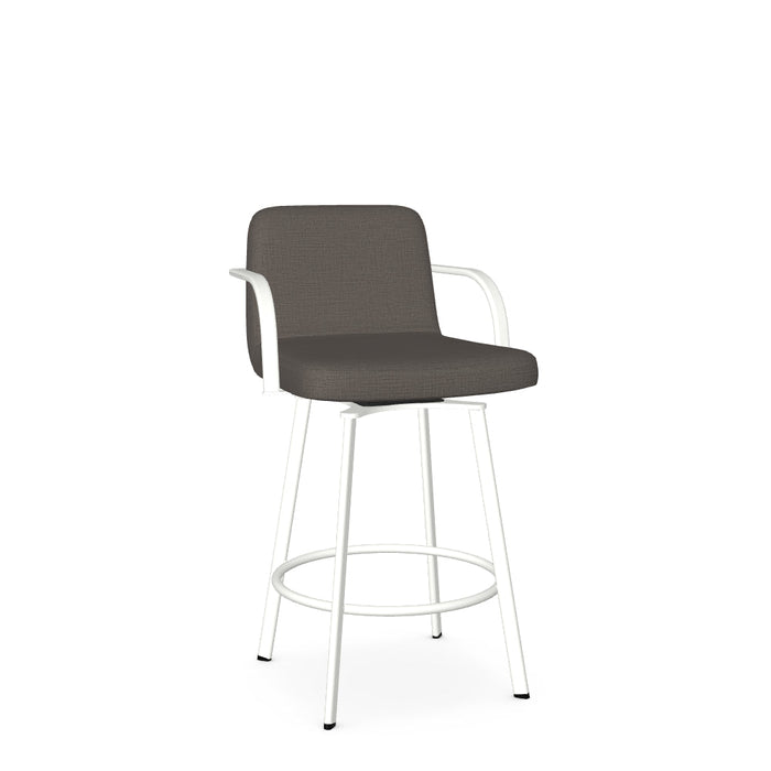 Tricia Swivel Counter Stool - Upholstered
