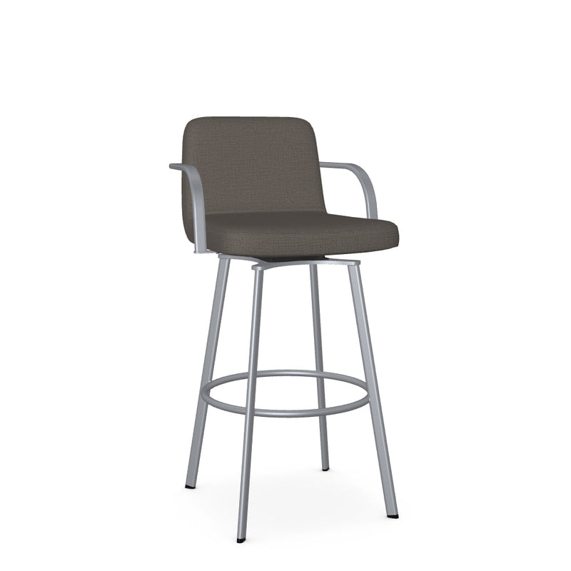 Tricia Swivel Bar Stool - Upholstered