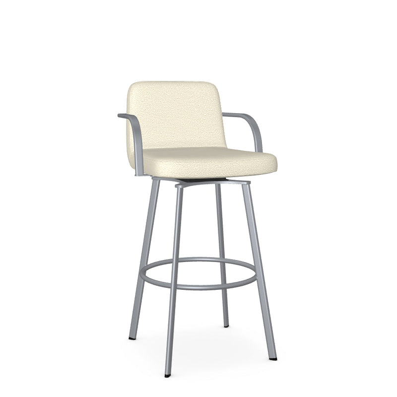 Tricia Swivel Bar Stool - Upholstered