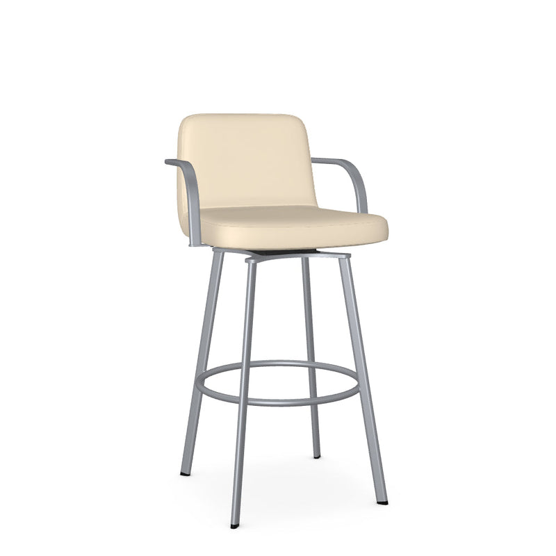 Tricia Swivel Bar Stool - Upholstered