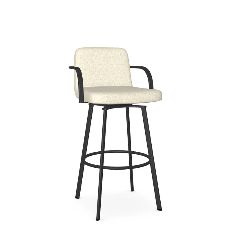 Tricia Swivel Bar Stool - Upholstered