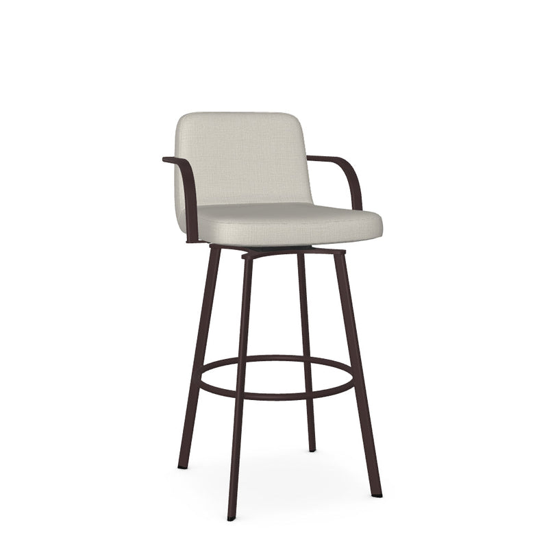 Tricia Swivel Bar Stool - Upholstered