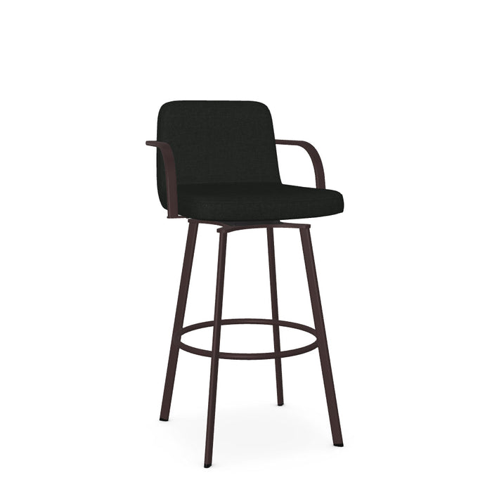 Tricia Swivel Bar Stool - Upholstered