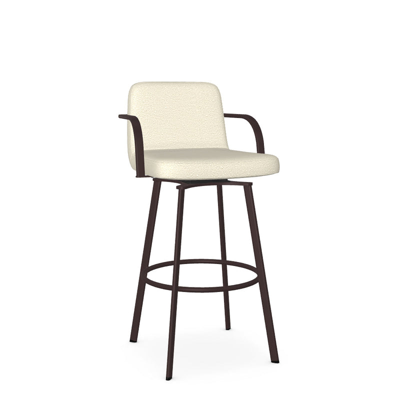 Tricia Swivel Bar Stool - Upholstered
