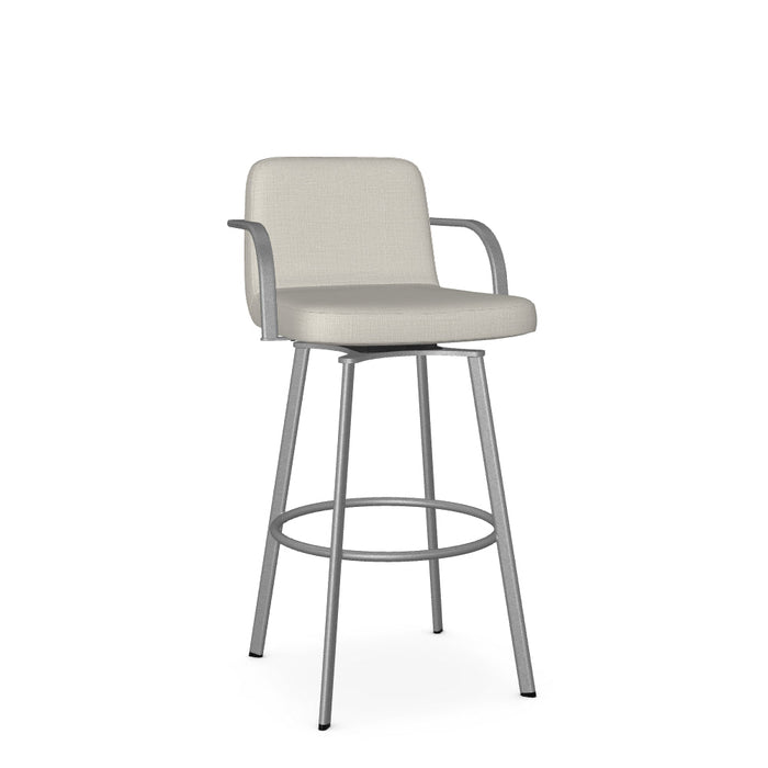 Tricia Swivel Bar Stool - Upholstered
