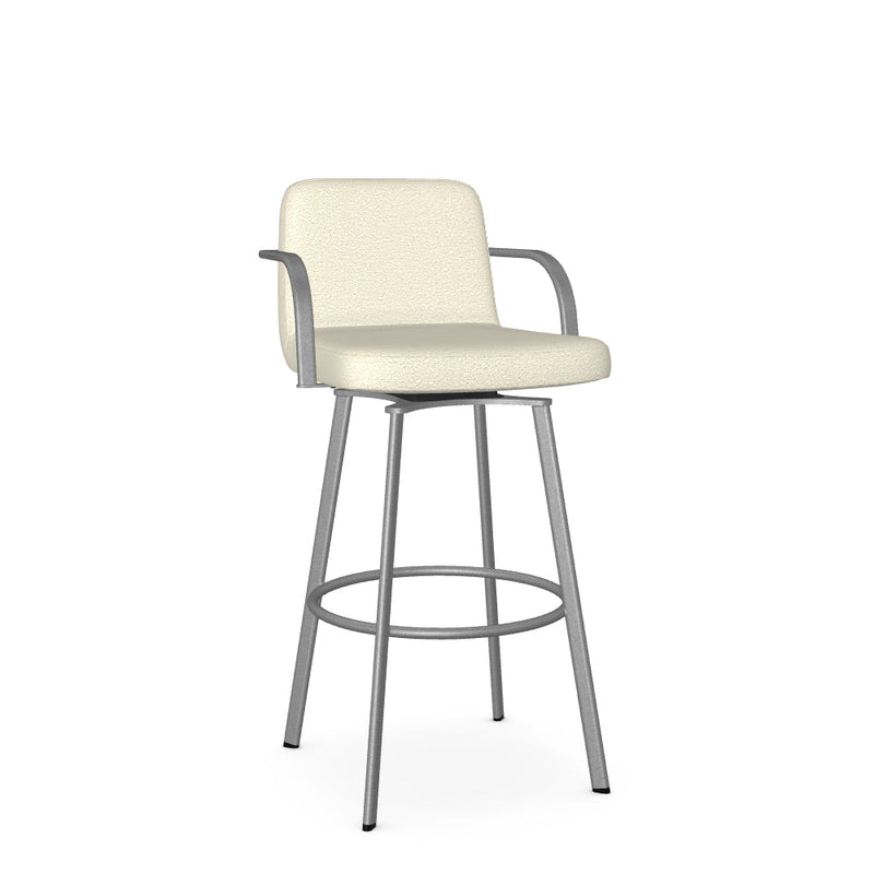 Tricia Swivel Bar Stool - Upholstered