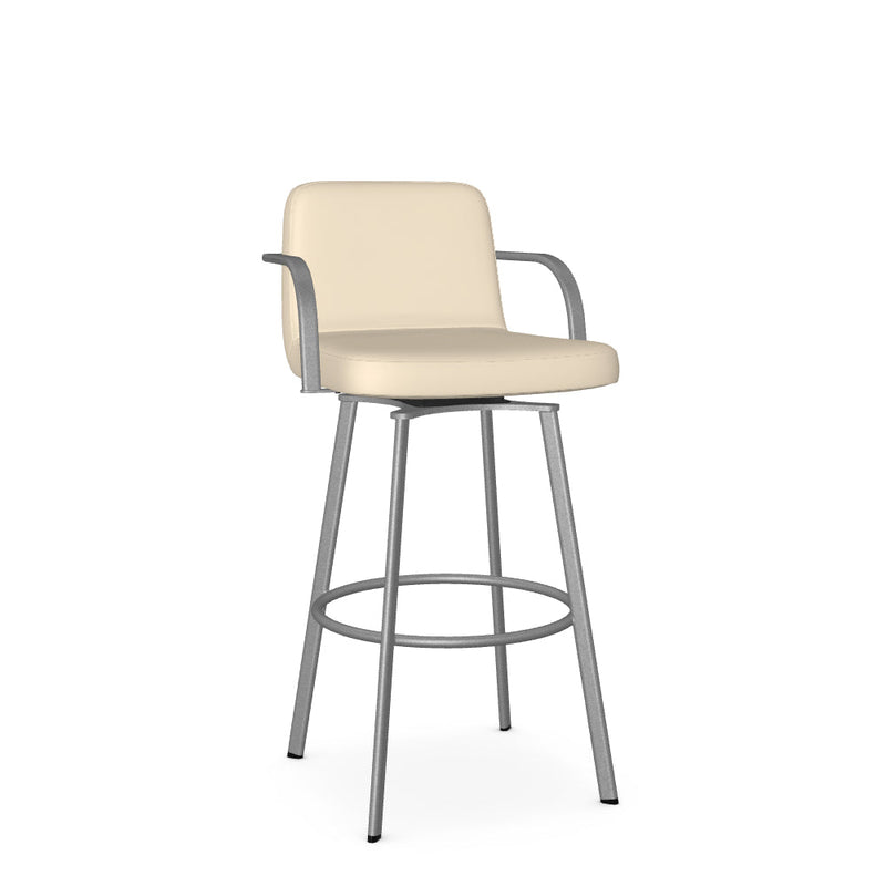 Tricia Swivel Bar Stool - Upholstered