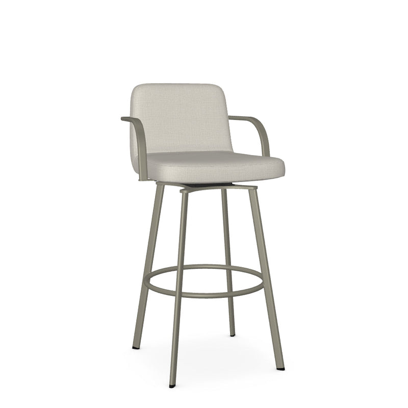 Tricia Swivel Bar Stool - Upholstered
