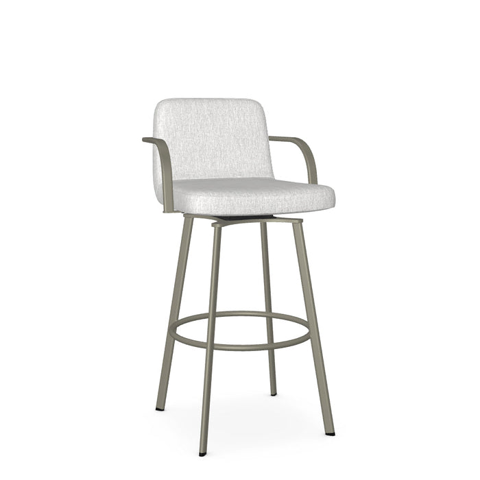 Tricia Swivel Bar Stool - Upholstered