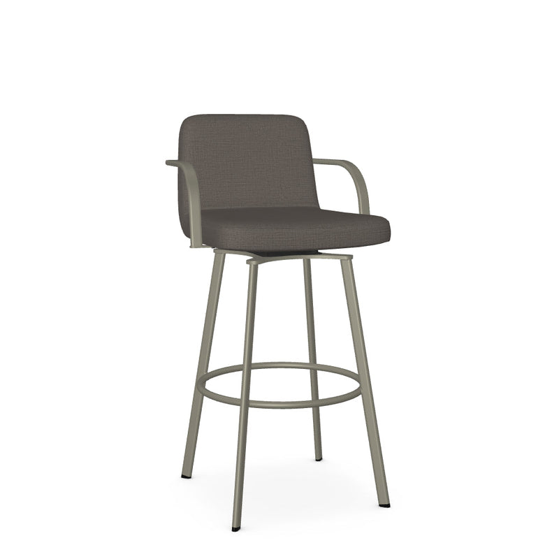 Tricia Swivel Bar Stool - Upholstered