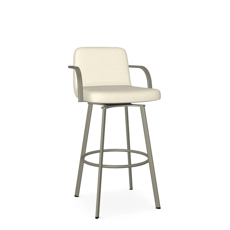 Tricia Swivel Bar Stool - Upholstered