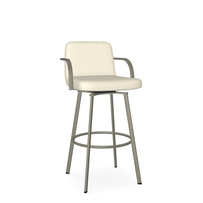 Tricia Swivel Bar Stool - Upholstered