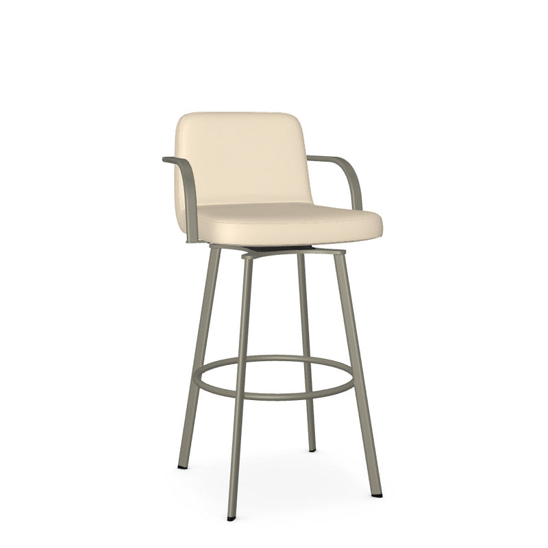 Tricia Swivel Bar Stool - Upholstered