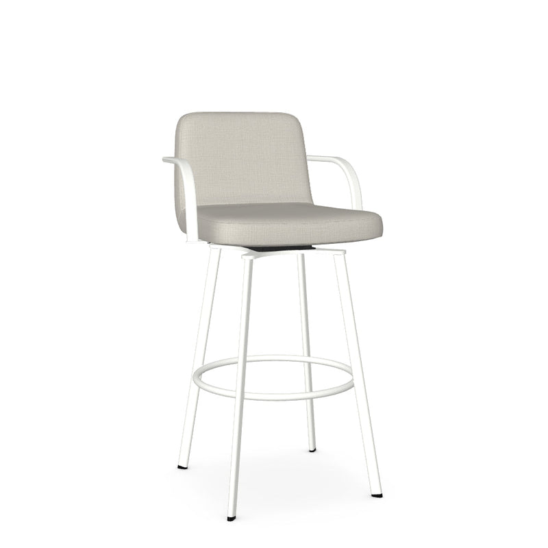 Tricia Swivel Bar Stool - Upholstered