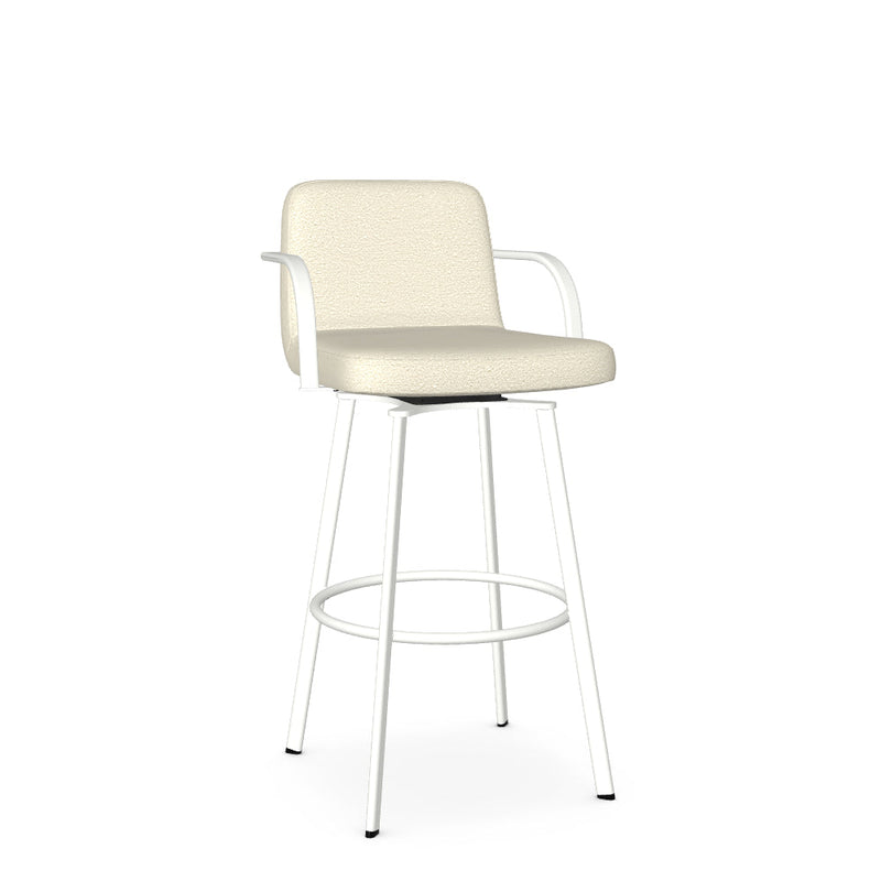Tricia Swivel Bar Stool - Upholstered