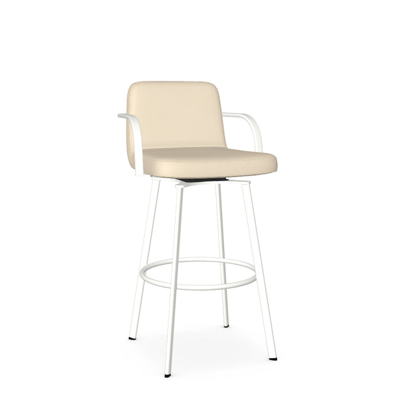 Tricia Swivel Bar Stool - Upholstered