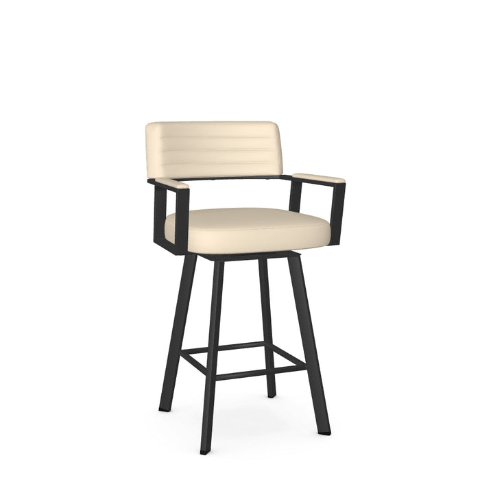 Albert Swivel Counter Stool - Upholstered