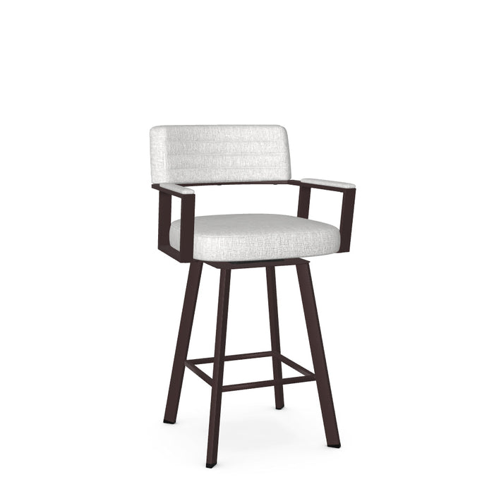 Albert Swivel Counter Stool - Upholstered